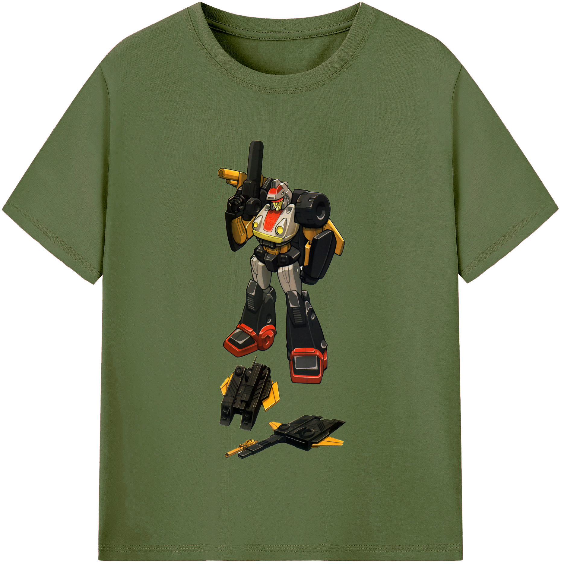 （画像用）  綿100％半袖Tシャツ（フロントプリント）